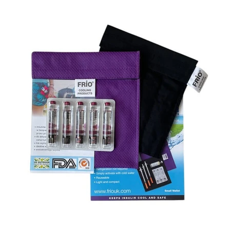 Frio Small, Thermo-Insulin-Aufbewahrungsetui, lila, 1 Stk.