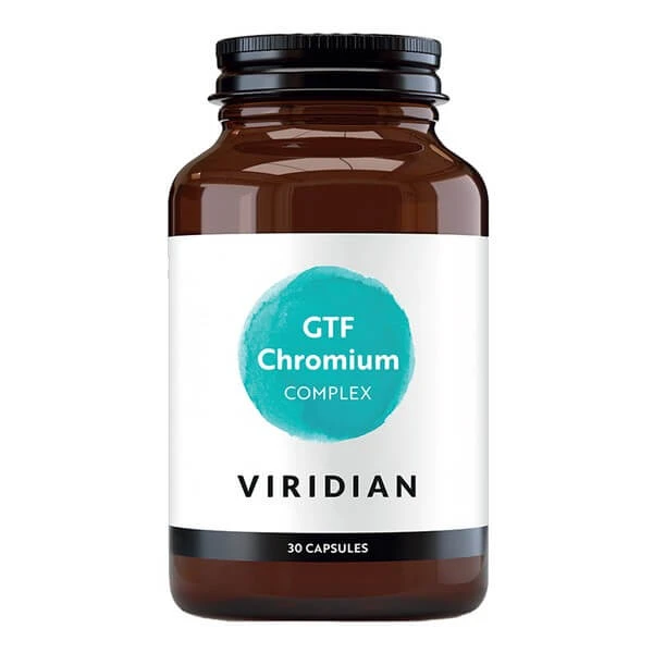 Viridian, GTF Chromium, capsules, 30 pcs.