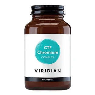 Viridian, GTF Chromium, Kapseln, 30 Stk.