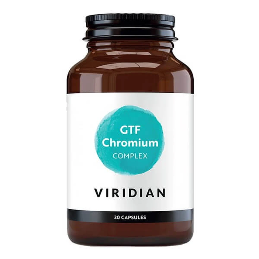 Viridian, GTF Chromium, Kapseln, 30 Stk.