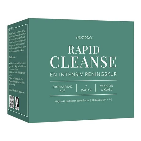 Norbo Rapid Cleanse, harde capsules, 14 st. + 14 st.