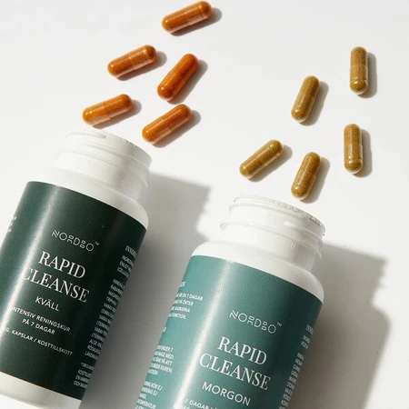 Norbo Rapid Cleanse, harde capsules, 14 st. + 14 st.