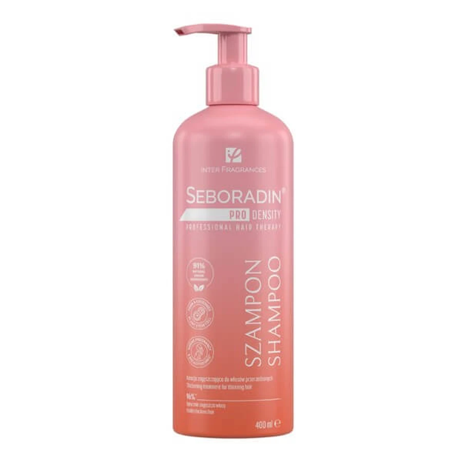 Seboradin Pro Density, shampoo for thin and weakened hair, 400 ml