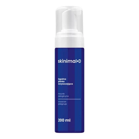 Skinimal D, mild reinigingsschuim, 200 ml