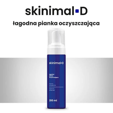 Skinimal D, mild reinigingsschuim, 200 ml