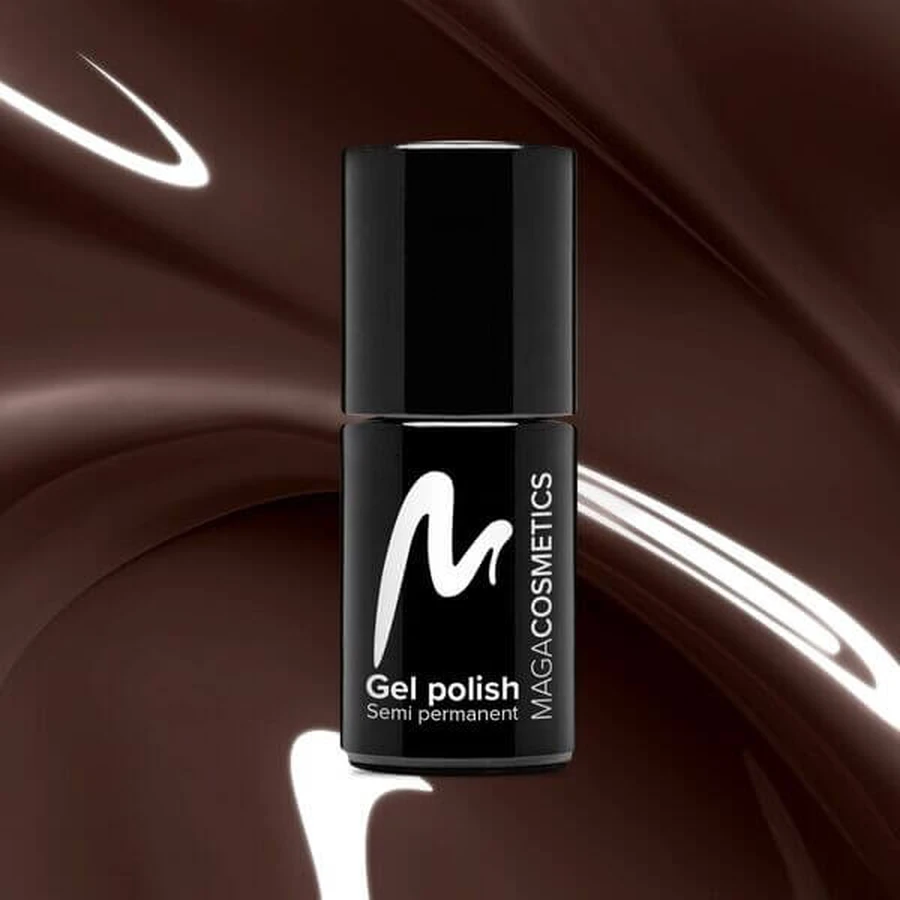 Maga Cosmetics Gel Polish, hybrid polish, color BN0022, 6 ml