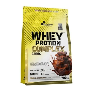 Olimp Whey Protein Complex 100%, powder, double chocolate, 700 g