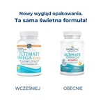 Nordic Naturals Ultimate Omega 1280 mg + CoQ10 100 mg, cápsulas, sabor limón, 120 uds.