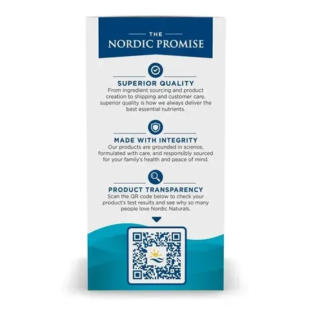 Nordic Naturals Ultimate Omega 1280 mg + CoQ10 100 mg, cápsulas, sabor limón, 120 uds.