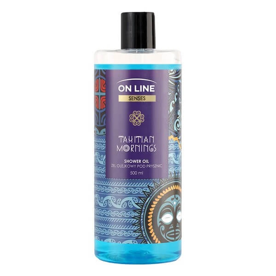 On Line Senses Tahitian Mornings, gel douche, 500 ml