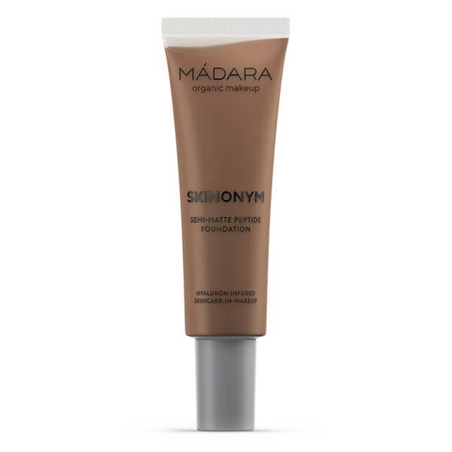Madara, Skinonym, Semi-Matte Peptid Grundierung, #90 Kastanie, 30 ml