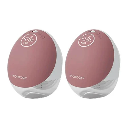 Momcozy M9, double breast pump, red color, 1 pc.