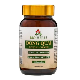 Bio Herbs Dong Quai Angelica, gélules, 60 pcs.