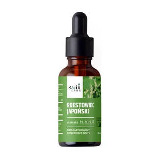 Sati Labs, Nano Rdestowiec japoński, krople, 50 ml