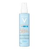 Vichy Capital Soleil UV-Aqua, spray protecteur SPF50 pour le visage et le corps, 200 ml