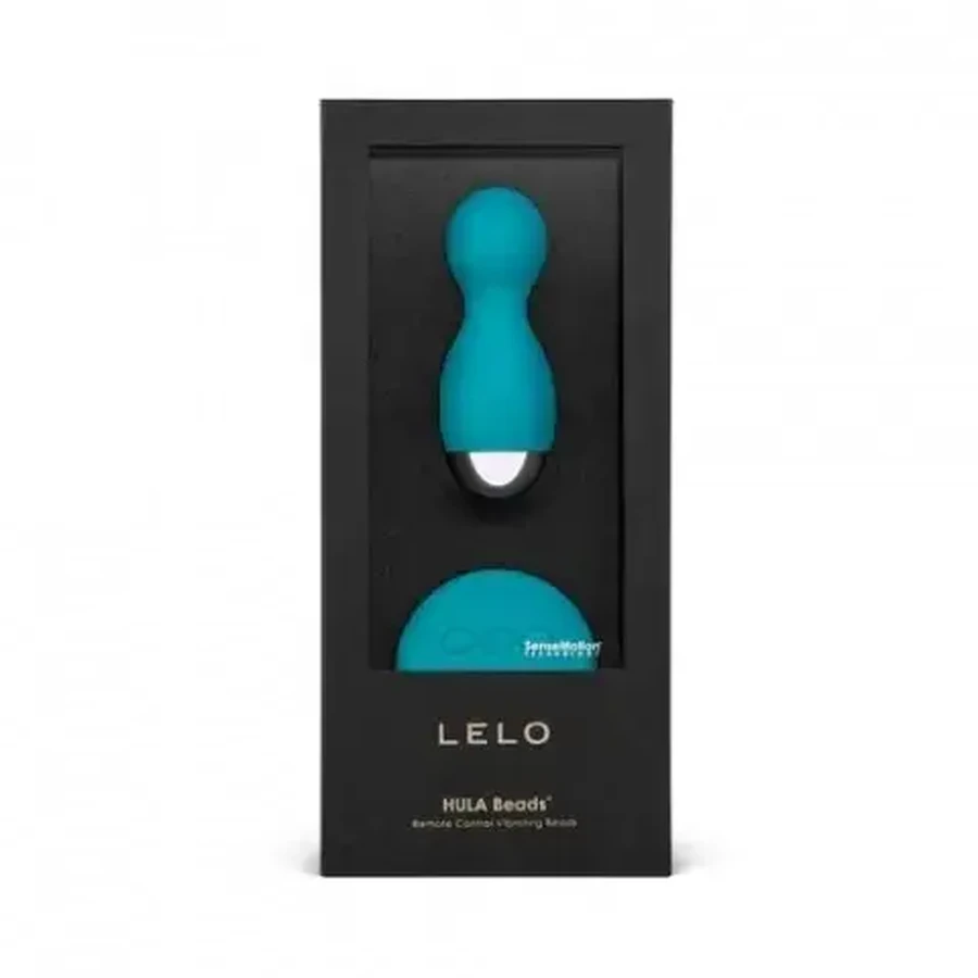 LELO Hula Beads, vibrerend ei, marine, 1 st.