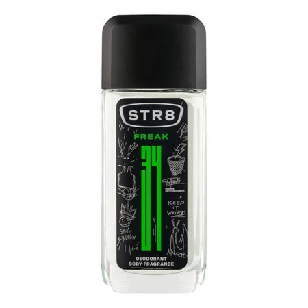 STR8 Freak, scented deodorant with atomizer, 85 ml