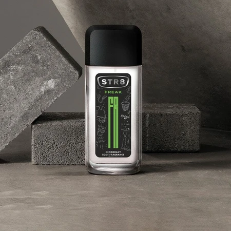STR8 Freak, scented deodorant with atomizer, 85 ml