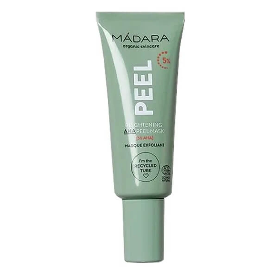 Madara Peel Brightening 5% AHA Peel Mask, masque peeling, 17 ml