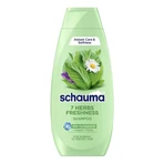 Schauma 7 Herbs Freshness, kruidenshampoo voor normaal en vet haar, 400 ml