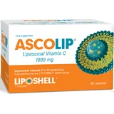 Liposomal Vitamin C with Orange Flavor Ascolip, 1000 mg, 30 sachets, Liposhell