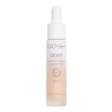 Gosh Dewy Foundation Drops, verhelderende foundationdruppels SPF 15, 004 Fair, 12 ml