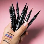 J.Cat Beauty, Rock N' ; Glitz Diamond Dazzle Liquid Liner 107, eyeliner liquide avec éclat diamant, 0.85 g.