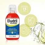 Set Eludril Classic, Mundspülung, 500 ml + Eludril Care, Mundspülung für die tägliche Mundhygiene, 500 ml