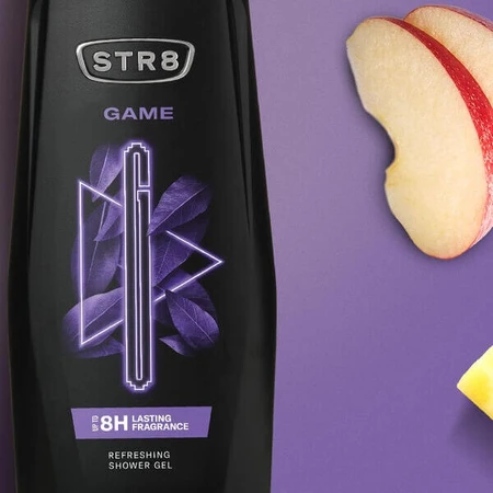 STR8 Game, verfrissende douchegel, 400 ml