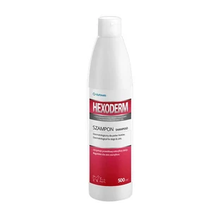 Hexoderm Dermatologisches Shampoo für Hunde und Katzen, 500 ml