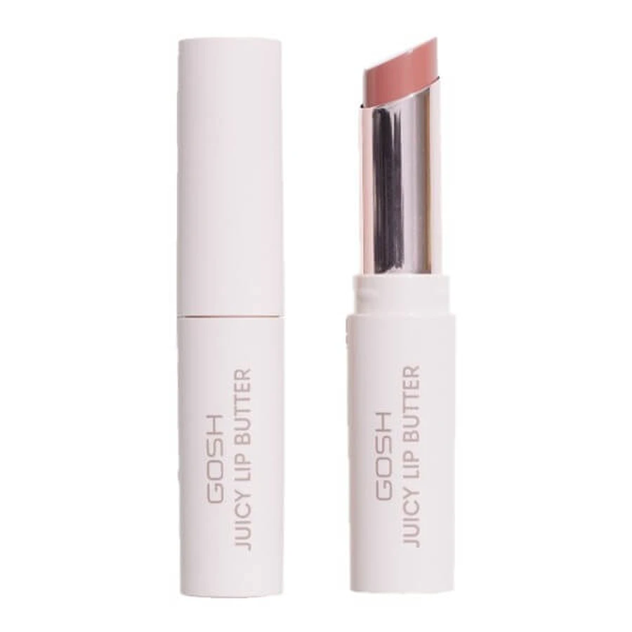 Gosh Juicy Lip Butter, baume à lèvres nourrissant, 003 Autumn Brown, 2.8 g