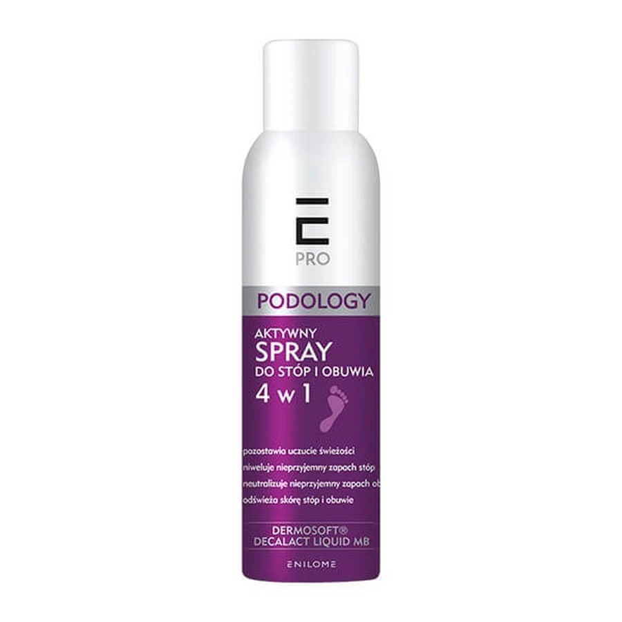 Enilome E Pro Podology, 4-in-1 foot and shoe spray, 150 ml