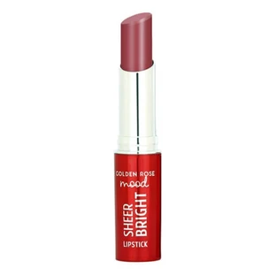 Golden Rose Mood Sheer Bright Lipstick, glanzende lipstick, 107, 3.3 g