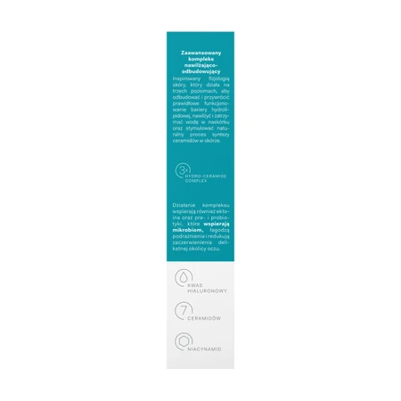 Oillan Repair, crema calmante e hidratante para ojos y párpados para pieles sensibles y secas, 15 ml