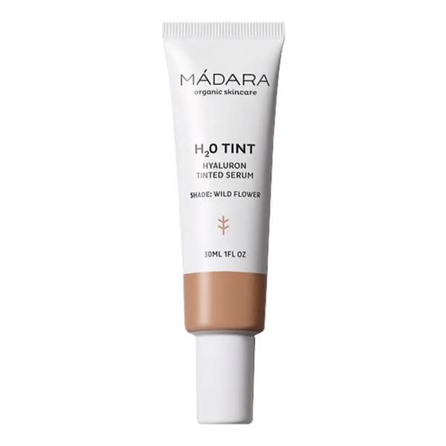 Madara Hyaluron getint serum, wilde bloem, 30 ml.