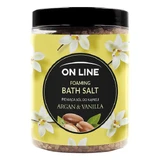 On Line, espuma de Argán &amp; Sal de baño de vainilla, 1,2 kg