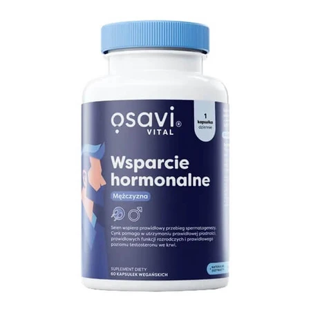 Osavi Male Hormone Support, capsules, 60 pcs.