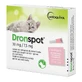 Dronspot 30 mg / 7,5 mg, Tupfenlösung für kleine Katzen 0,5 bis 2,5 kg, 2 x 0,35 ml