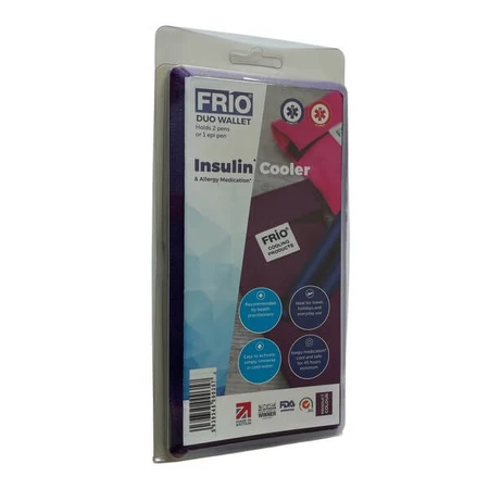 Frio, double case for 2 pens or 1 EpiPEN, purple, 1 pc.