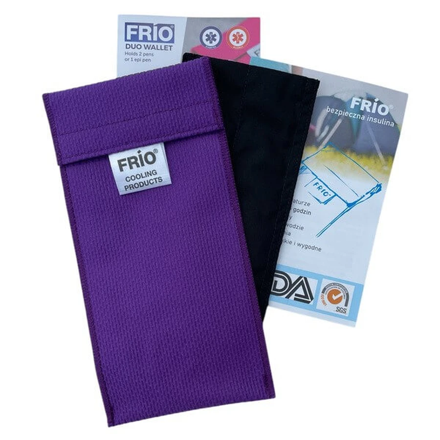 Frio, double case for 2 pens or 1 EpiPEN, purple, 1 pc.