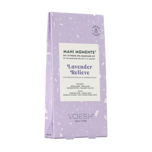 Voesh, Mani Moments, manicureset, Lavender Relieve, 3 stuks.