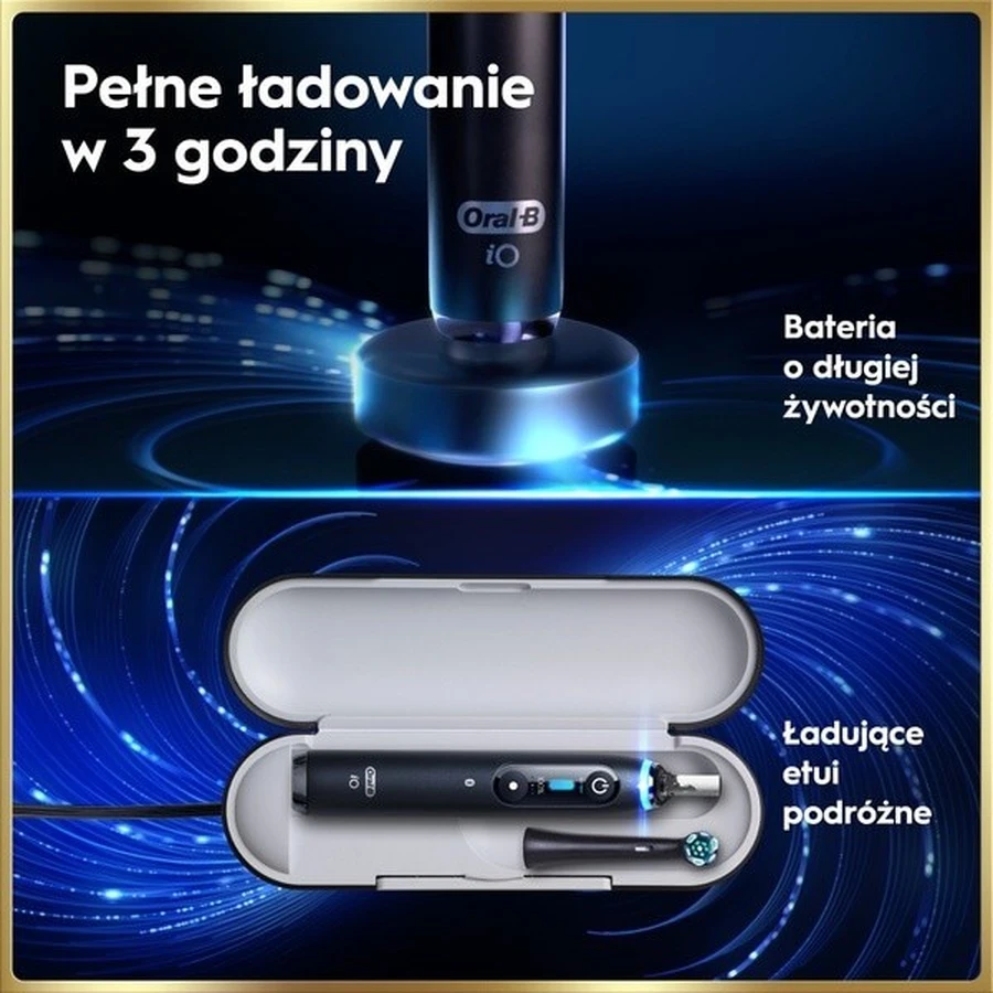 Oral-B iO 9, cepillo eléctrico, Black Onyx, 1 ud.
