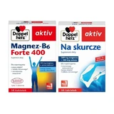 Set Doppelherz aktiv Na skurcze, tablets, 30 pcs. + Doppelherz aktiv Magnesium-B6 Forte 400, tablets, 30 pcs.