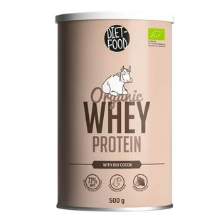 Dieet Voeding, Wei-eiwit, Bio wei-eiwit met cacao, 500 g