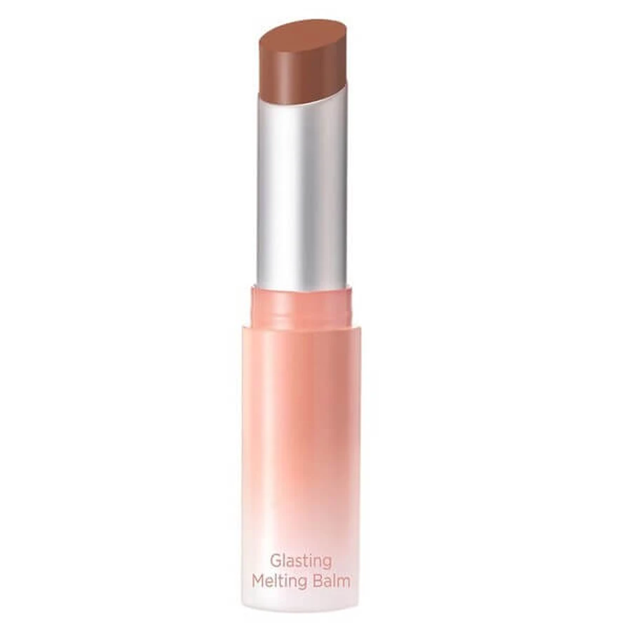 Rom&amp;nd Glasting Melting Balm, baume à lèvres, 11 Buffy Coral, 3.5 g