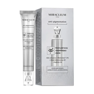 Miraculum Anti-Pigmentation, crème pour les yeux pour éclaircir les cernes, 15 ml