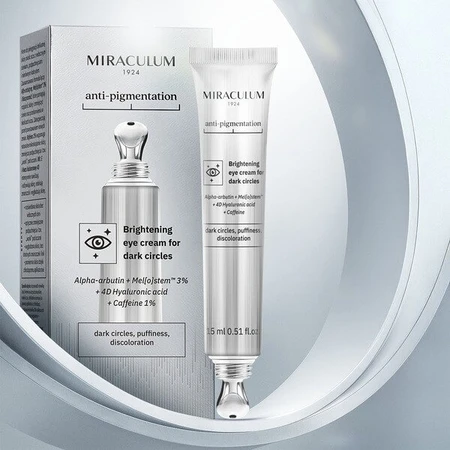 Miraculum Anti-Pigmentation, crème pour les yeux pour éclaircir les cernes, 15 ml