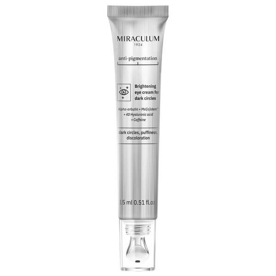 Miraculum Anti-Pigmentation, crème pour les yeux pour éclaircir les cernes, 15 ml