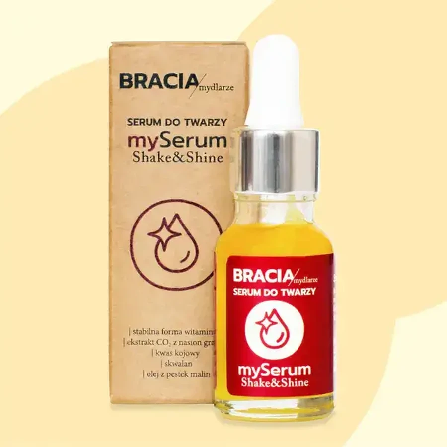 Soap Brothers, vitamin C skin serum with vitamin C, Shake &amp; Shine, 15 ml