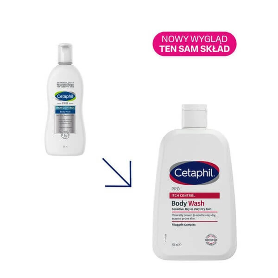 Cetaphil PRO Itch Control, Reinigungsemulsion, 236 ml